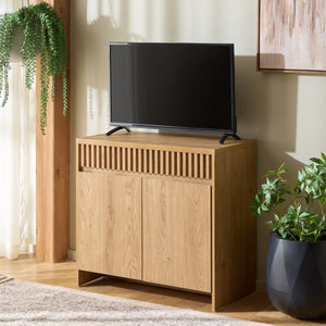 Masa Two-Door Sideboard 31.2" — Compact Contemporary Storage Cabinet With Shelves For Dining Room