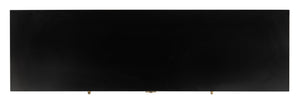 Safavieh Genevieve Media Stand - Mid-Century Modern Design With Glamorous Gold Legs For Stylish Living Rooms Black / White Washed MED5000B