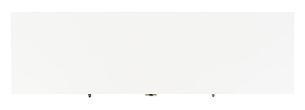 Safavieh Genevieve Media Stand - Mid-Century Modern Design With Glamorous Gold Legs For Stylish Living Rooms White / White Washed MED5000C