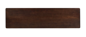 Safavieh Bruno Industrial Media Stand - Stylish Mahogany & Black Metal Storage For Modern Living Rooms & Décor MED5001A