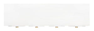 Safavieh Riya Chic 3-Door Sideboard With Gold-Tone Accents & Adjustable Shelves For Stylish Organization MED5005A