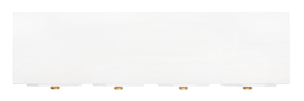 Safavieh Riya Chic 3-Door Sideboard With Gold-Tone Accents & Adjustable Shelves For Stylish Organization MED5005A