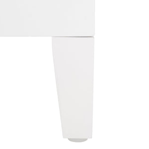Safavieh Riya Modern 2-Door Media Stand With Sculptural Design & Hidden Storage For Stylish Living Rooms MED5006A