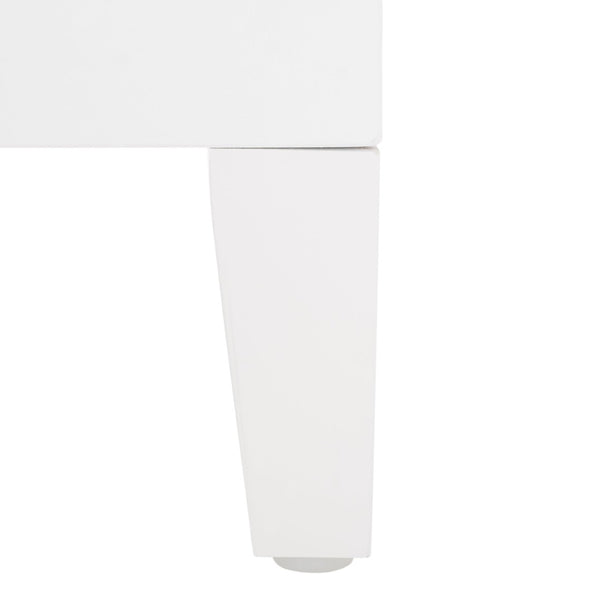 Safavieh Riya Modern 2-Door Media Stand With Sculptural Design & Hidden Storage For Stylish Living Rooms MED5006A