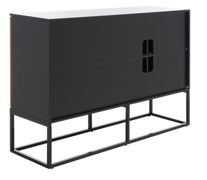 Safavieh Vance 3-Door Sideboard With Adjustable Shelves - Stylish Mahogany Storage For Modern Living Spaces MED5007A