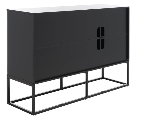 Safavieh Vance 3-Door Sideboard With Adjustable Shelves - Stylish Mahogany Storage For Modern Living Spaces MED5007A