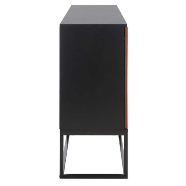 Safavieh Vance 3-Door Sideboard With Adjustable Shelves - Stylish Mahogany Storage For Modern Living Spaces MED5007A