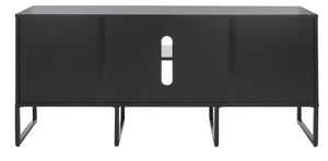 Safavieh Vance Modern Industrial Media Stand With 1 Door, 2 Drawers & 2 Shelves For Stylish Storage Solutions MED5008A