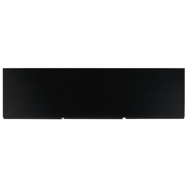 Safavieh Zadie Coastal-Inspired Rattan Sideboard With Two Shelves For Stylish Storage In Any Room Black MED5010E