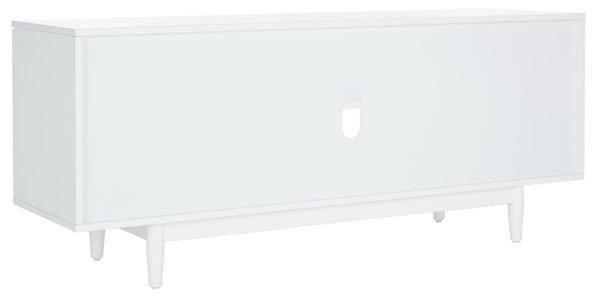Safavieh Tay 3-Shelf Media Stand: Retro-Chic Design With Chevron Pattern, Storage & Style For Your Living Room MED5012A