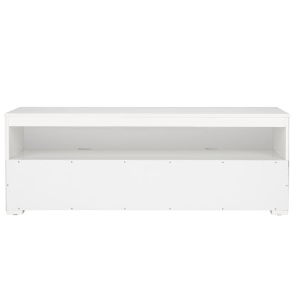 Safavieh Theon 2 Drawer Media Stand White / Natural MED5015A