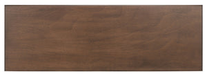 Safavieh Ozark Farmhouse-Style Media Stand With 2 Doors & Open Shelves For Organized Living Room Storage Brown MED5700C