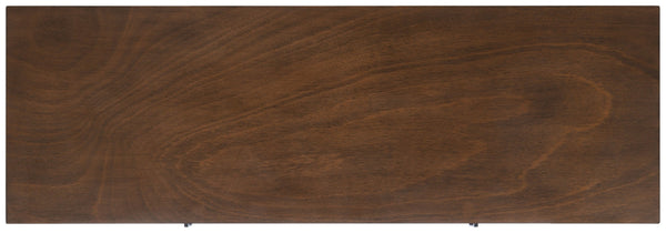 Safavieh Sorrel Mid-Century Modern Media Stand With 2 Doors & Open Shelf For Stylish Living Room Organization Brown MED5701C