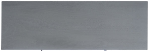 Safavieh Sorrel Mid-Century Modern Media Stand With 2 Doors & Open Shelf For Stylish Living Room Organization Distressed Grey MED5701D