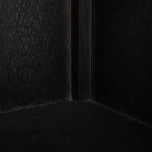 Safavieh Magnolia Media Stand With Oversized Herringbone Doors And Elegant Turned Feet For Stylish Storage Black MED5702B
