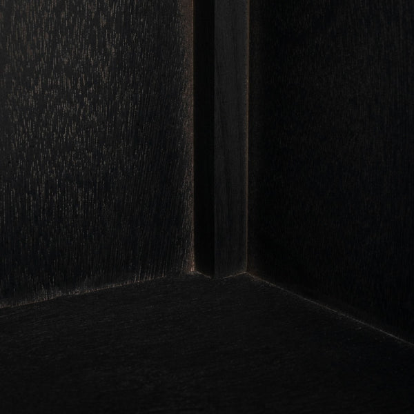 Safavieh Magnolia Media Stand With Oversized Herringbone Doors And Elegant Turned Feet For Stylish Storage Black MED5702B