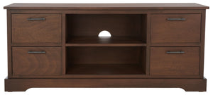 Safavieh Filbert 4 Drawer Media Stand Brown MED5705C
