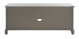 Safavieh Filbert 4 Drawer Media Stand - Elegant Whitewashed Grey Finish, Modern Minimalist Design For Your Space MED5705D