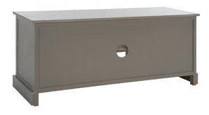 Safavieh Filbert 4 Drawer Media Stand - Elegant Whitewashed Grey Finish, Modern Minimalist Design For Your Space MED5705D