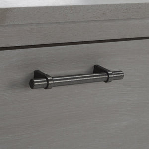 Safavieh Filbert 4 Drawer Media Stand - Elegant Whitewashed Grey Finish, Modern Minimalist Design For Your Space MED5705D