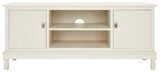 Safavieh Halton 2 Door 1 Shelf Media Stand Distressed White MED5706A