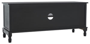 Safavieh Halton 2 Door 1 Shelf Media Stand Black MED5706B