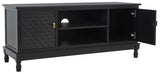 Safavieh Halton 2 Door 1 Shelf Media Stand Black MED5706B