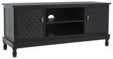 Safavieh Halton 2 Door 1 Shelf Media Stand Black MED5706B