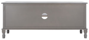 Safavieh Halton 2 Door 1 Shelf Media Stand White Washed Grey MED5706D