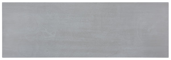 Safavieh Halton 2 Door 1 Shelf Media Stand White Washed Grey MED5706D