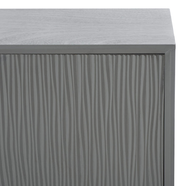 Safavieh Aliyah Rustic Farmhouse Media Stand With Enclosed Storage And Open Shelf For Modern Interiors Distressed Grey MED5710B