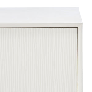 Safavieh Aliyah Rustic Farmhouse Media Stand With Enclosed Storage And Open Shelf For Modern Interiors White MED5710D