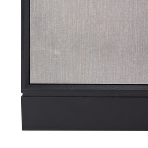 Safavieh Estella 2-Door Media Stand With Shelf - Sleek Black Storage For Tvs & Accessories, Modern Design MED5711B