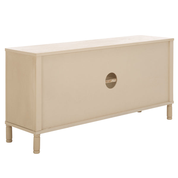 Safavieh Thurston 2-door Media Stand - Elegant Tv Cabinet For Stylish Living Spaces And Organized Entertainment Natural Wood Med5712a