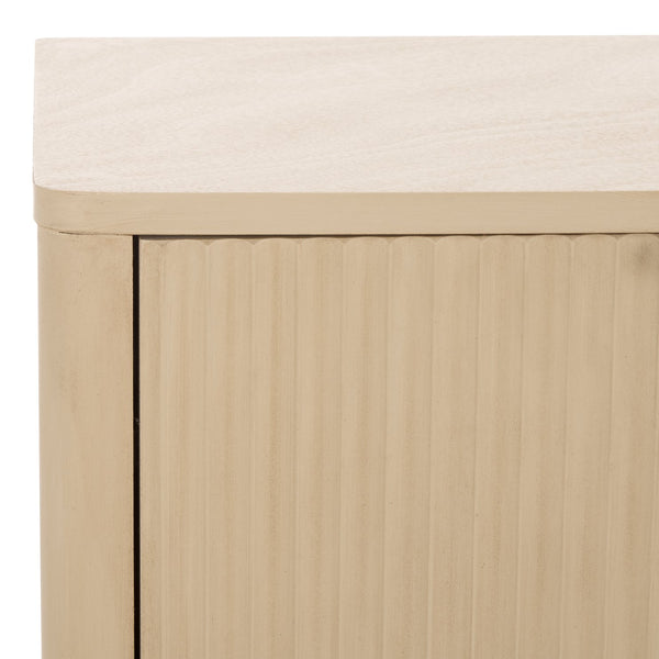 Safavieh Thurston 2-door Media Stand - Elegant Tv Cabinet For Stylish Living Spaces And Organized Entertainment Natural Wood Med5712a