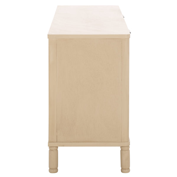 Safavieh Thurston 2-door Media Stand - Elegant Tv Cabinet For Stylish Living Spaces And Organized Entertainment Natural Wood Med5712a