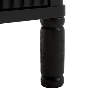 Safavieh Thurston 2-door Media Stand - Elegant Tv Cabinet For Stylish Living Spaces And Organized Entertainment Matte Black , Wood Med5712b