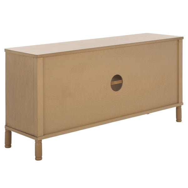 Safavieh Thurston 2-door Media Stand - Elegant Tv Cabinet For Stylish Living Spaces And Organized Entertainment Desert Brown Wood Med5712c