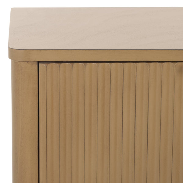 Safavieh Thurston 2-door Media Stand - Elegant Tv Cabinet For Stylish Living Spaces And Organized Entertainment Desert Brown Wood Med5712c