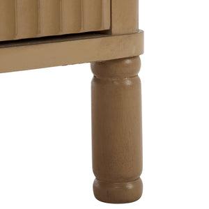 Safavieh Thurston 2-door Media Stand - Elegant Tv Cabinet For Stylish Living Spaces And Organized Entertainment Desert Brown Wood Med5712c