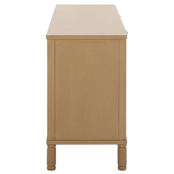 Safavieh Thurston 2-door Media Stand - Elegant Tv Cabinet For Stylish Living Spaces And Organized Entertainment Desert Brown Wood Med5712c