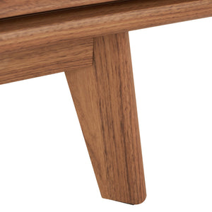 Safavieh Esma Stylish Media Stand With Retro Design, Two Shelves, And Cable Management For Modern Spaces Oak MED9601D