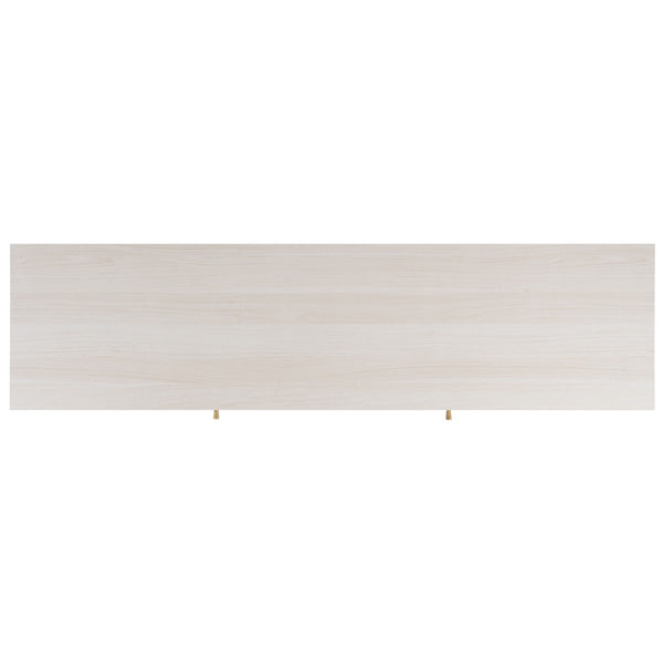 Safavieh Claude 2 Door 2 Shelf Media Stand XII23 White Wood MED9610C