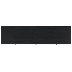 Safavieh Alatar Stylish 3-Drawer Media Stand With Open Shelf For Organized Storage And Timeless Appeal Black MED9613B
