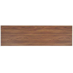 Safavieh Atlantes 4 Door 4 Shelf Media Stand Walnut Particle Board/ Mdf/ Honeycomb/ Solid Wood MED9614A-2BX