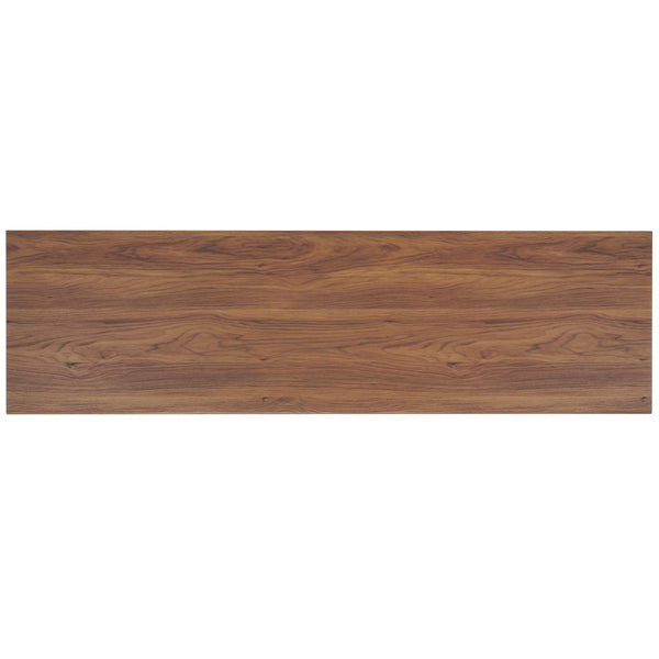 Safavieh Atlantes 4 Door 4 Shelf Media Stand Walnut Particle Board/ Mdf/ Honeycomb/ Solid Wood MED9614A-2BX