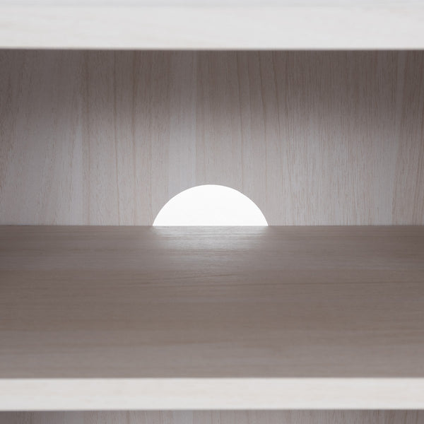 Safavieh Ophelia 2 Door 2 Shelf Media Stand  White  Pb / Mdf/ Rattan / Rubber Wood MED9615C