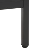 Safavieh Lylia 1 Door Media Stand Black Wood MED9617B