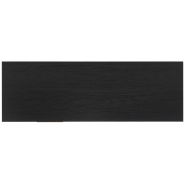 Safavieh Lylia 1 Door Media Stand Black Wood MED9617B