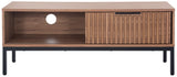 Safavieh Lylia 1 Door Media Stand Oak  Wood MED9617D